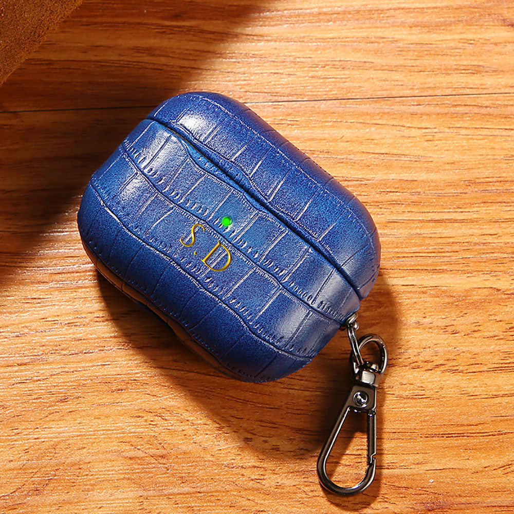 AirPods 1 2 3 4 Pro 2対応 高級ライチ柄 - Monogram Keychain Leather のレビューと価格