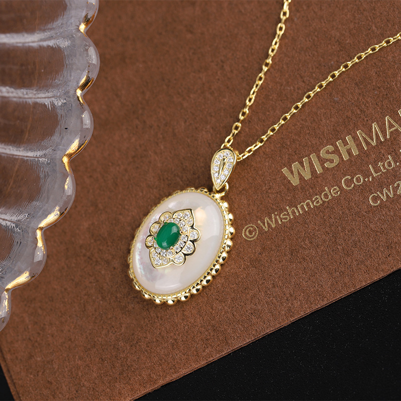 女性のファッションライト高級フラワーペンダントネックレス人格 - Birth Flower Necklace のレビューと価格