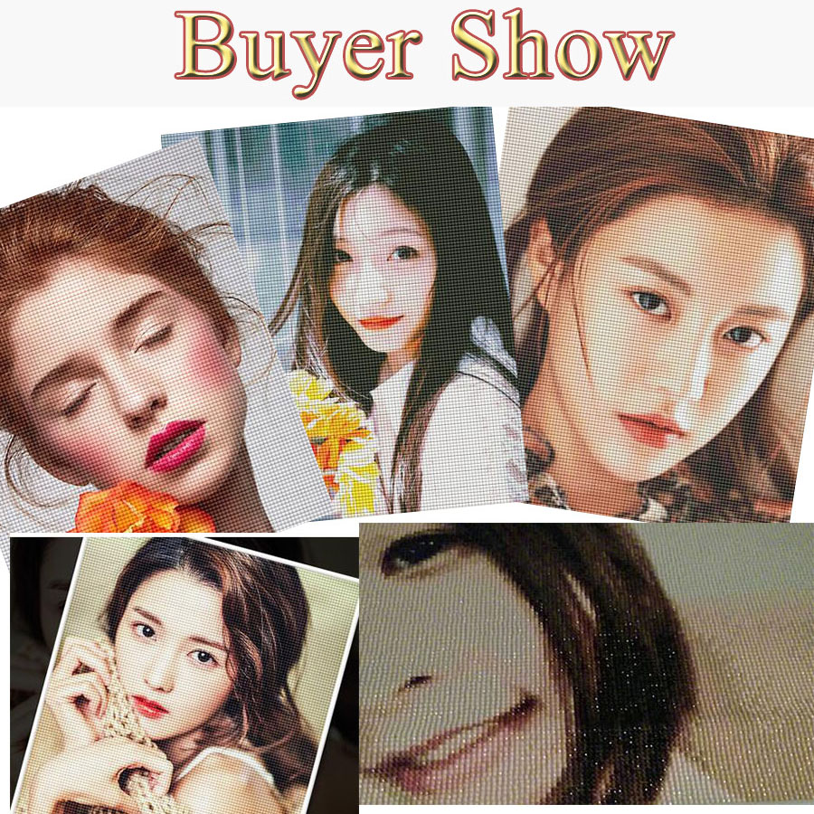 120 色ダイヤモンド塗装カスタムキット写真フルドリル DI - Photo Mosaic Print のレビューと価格