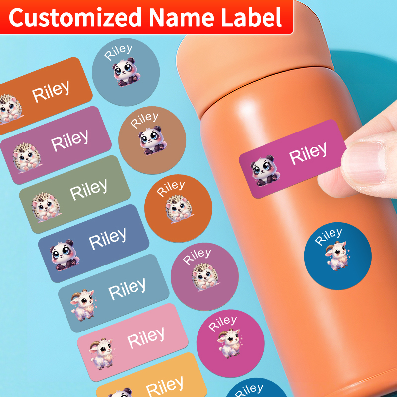 パーソナライズされた名前ラベル - 超軽量のカスタムステッカ - Personalized Name Box のレビューと価格