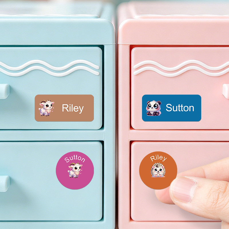 パーソナライズされた名前ラベル - 超軽量のカスタムステッカ - Personalized Name Box のレビューと価格