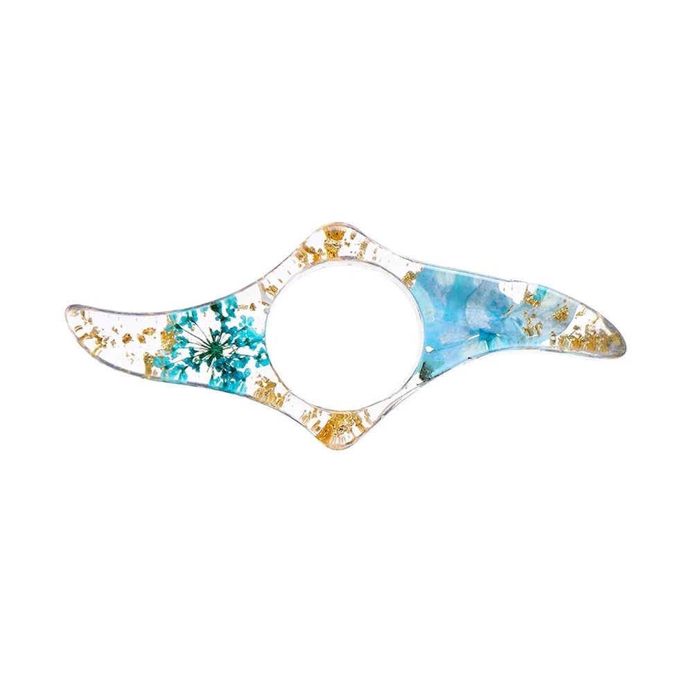 アクリル製サムブックサポート ドライフラワー スプレッダー  - Dried Flower Bookmark のレビューと価格