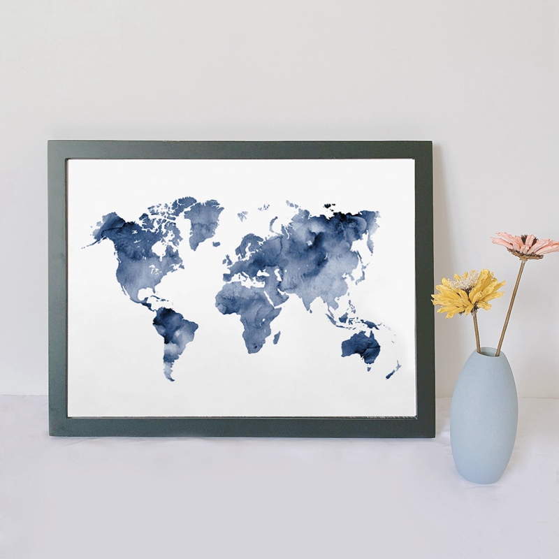 装飾用の水彩画のキャンバスのポスター - Custom Star Map のレビューと価格