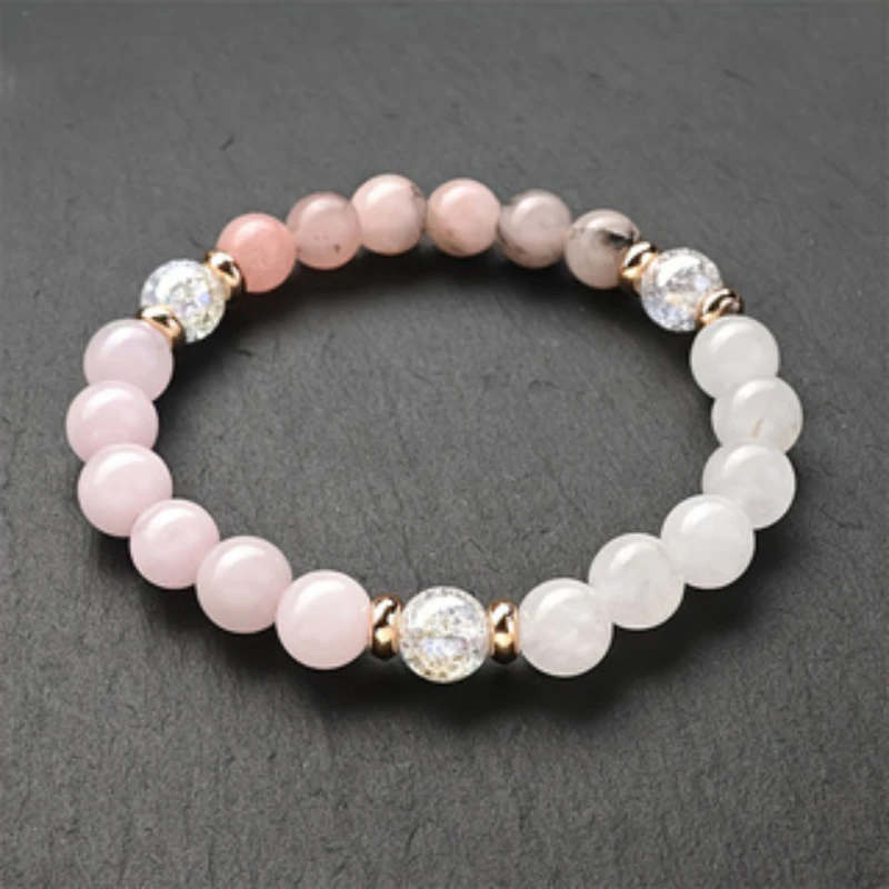 お金、富、健康を引き寄せるパルスヘマタイトファッション天然石 - Coordinates Bracelet のレビューと価格