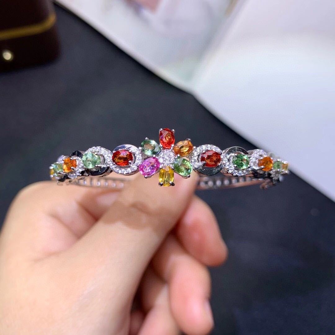 Foydjew 新高級レインボーキャンディーカラー人工トルマ - Coordinates Bracelet のレビューと価格