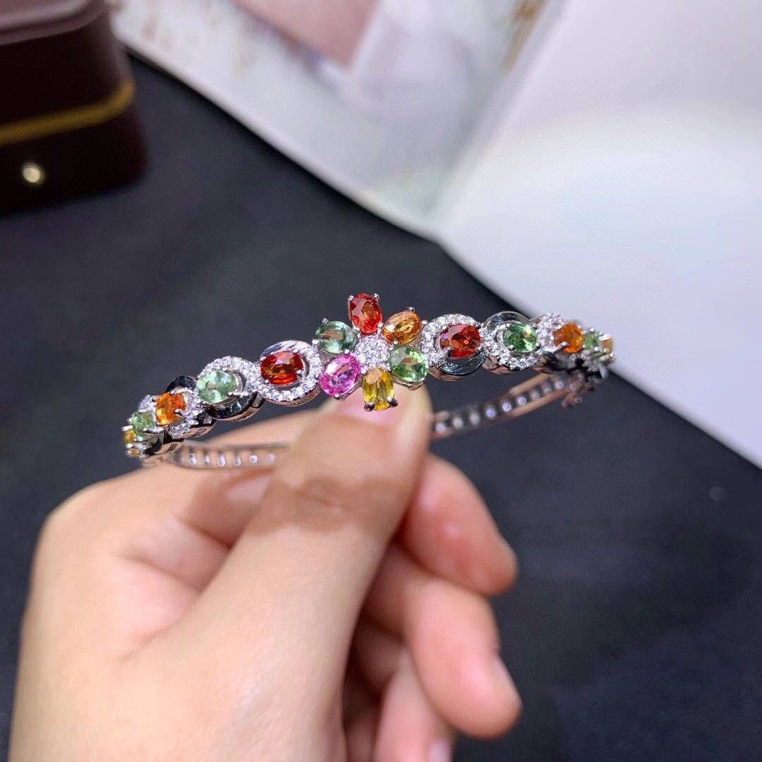 Foydjew 新高級レインボーキャンディーカラー人工トルマ - Coordinates Bracelet のレビューと価格