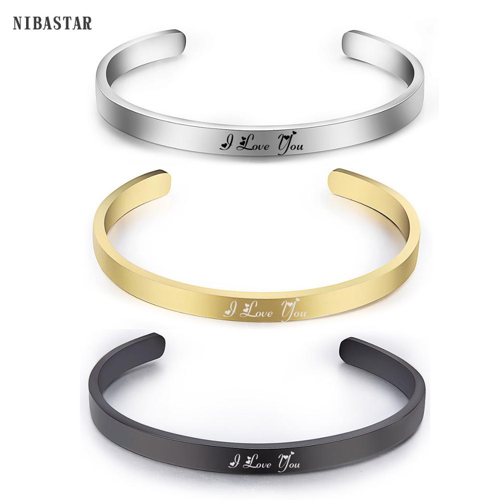 ファッションゴールドとブラックシルバーステンレス鋼カスタム彫 - Coordinates Bracelet のレビューと価格