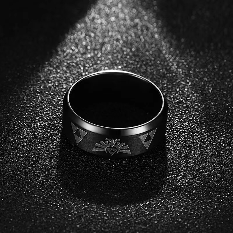 ファッションアニメトライフォーストライアングルバンドリング  - Initial Ring Custom のレビューと価格