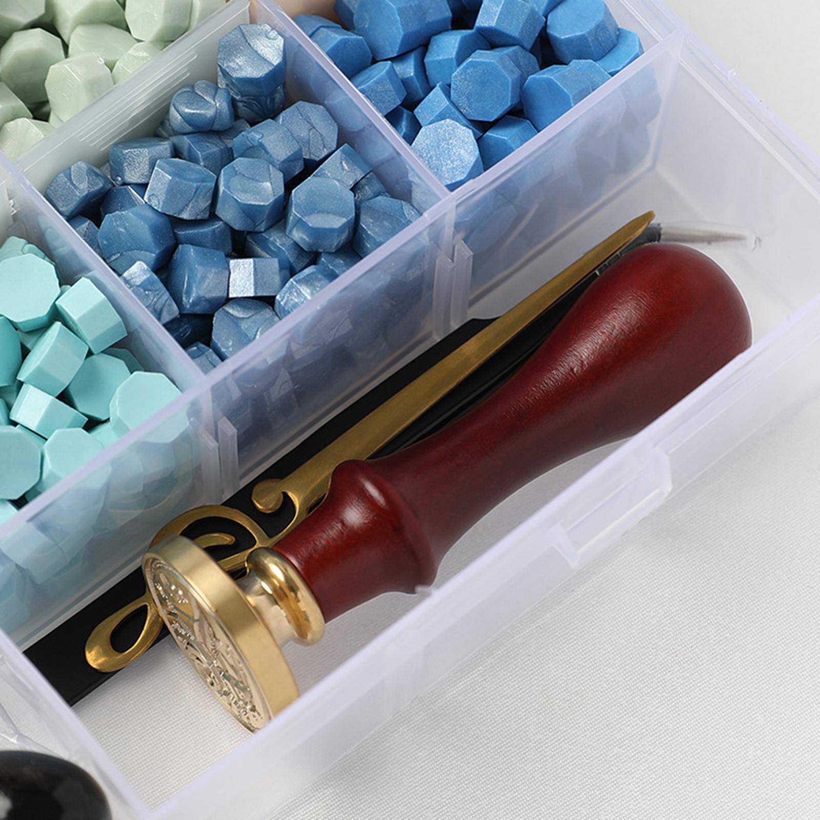 キット、ワックス溶解スプーン、ティーライトキャンドル、ワック - Wax Seal Letter Kit のレビューと価格