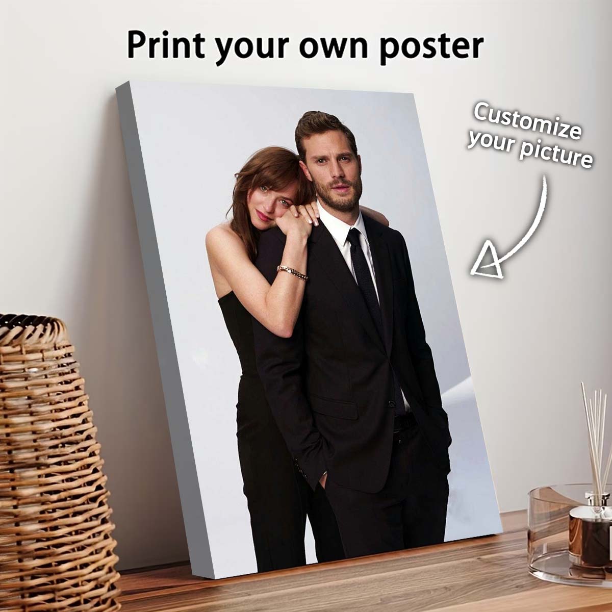 カスタムプリントキャンバス絵画、あなたの写真から作る、結婚式 - Pet Portrait Custom のレビューと価格