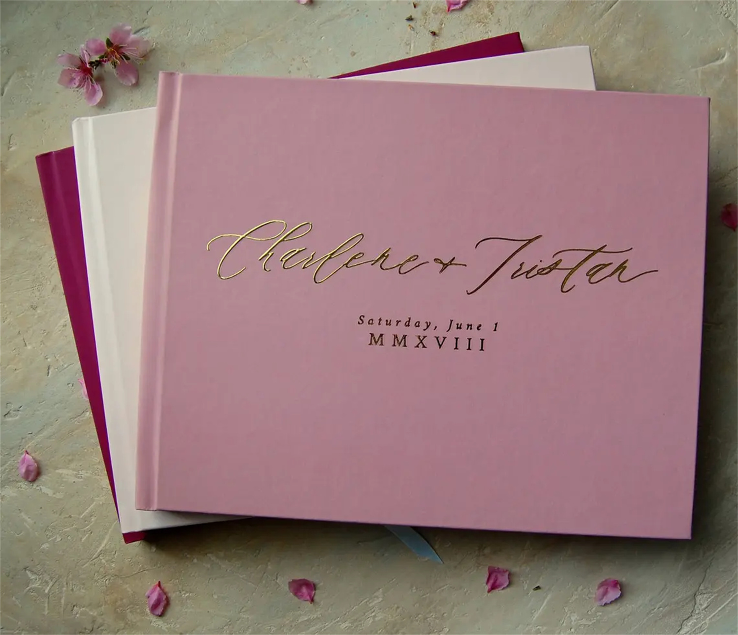 パーソナライズされた結婚式のゲストブック ミニマリストハード - Custom Photo Book のレビューと価格