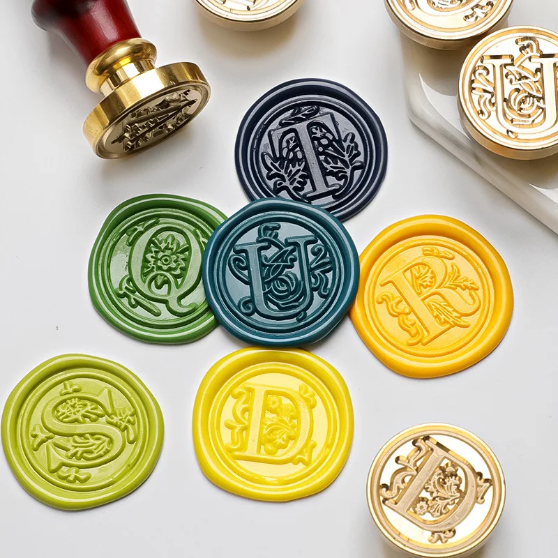 レトロなシーリングワックススタンプキット - スクラップブッ - Wax Seal Letter Kit のレビューと価格