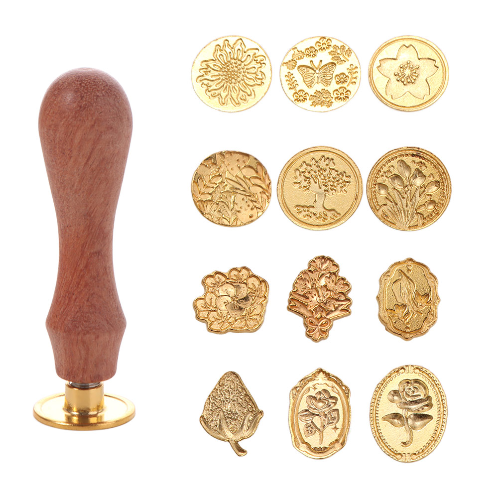 ワックスシールスタンプキット ヴィンテージシーリングワックス - Wax Seal Letter Kit のレビューと価格