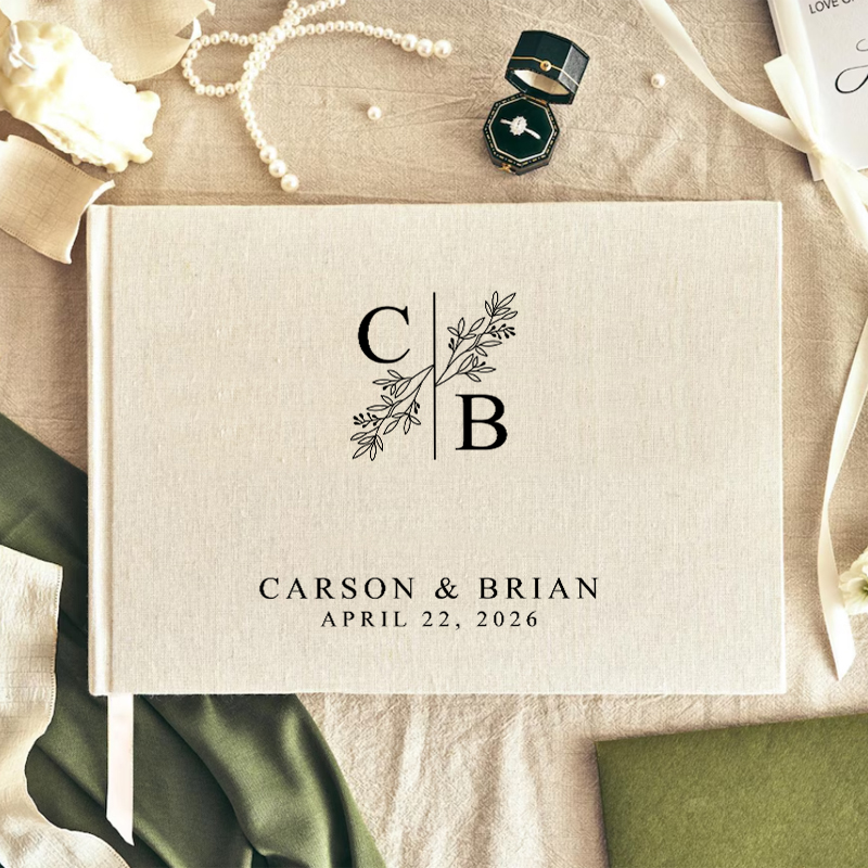 パーソナライズされたゲストブックフォトアルバム、婚約・記念日 - Custom Photo Book のレビューと価格
