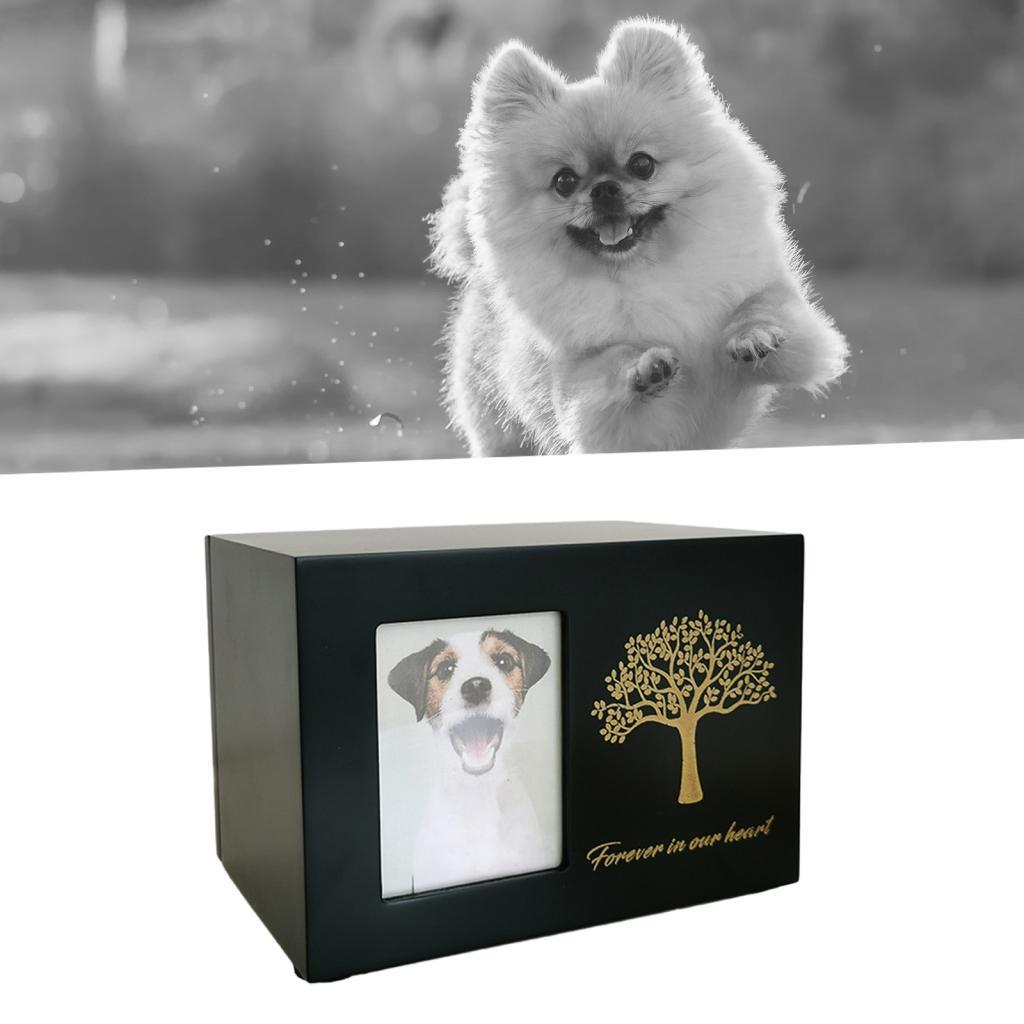 木製の猫のまつ毛の記念品ボックス、犬用のcreemation - Engraved Wood Frame のレビューと価格