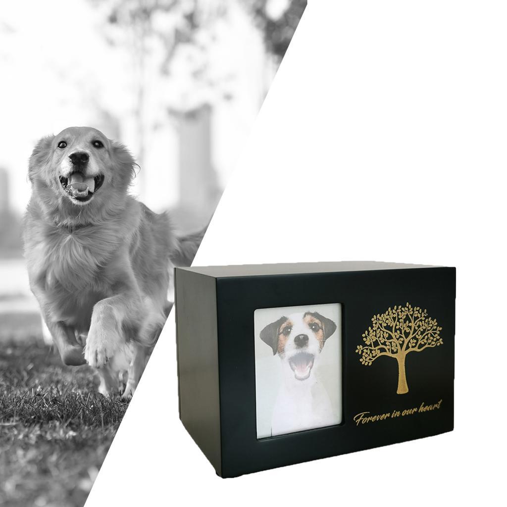 木製の猫のまつ毛の記念品ボックス、犬用のcreemation - Engraved Wood Frame のレビューと価格