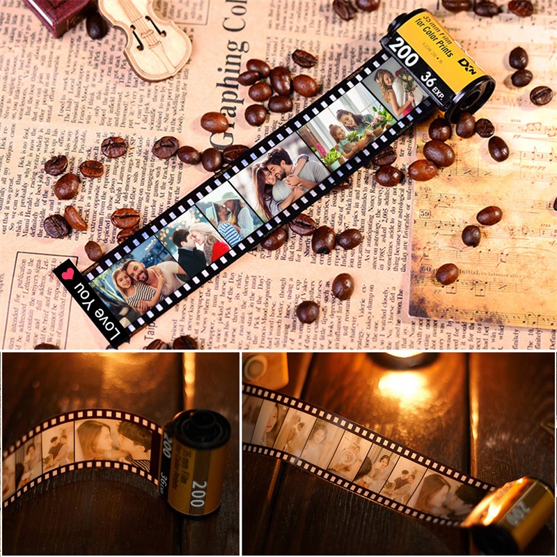 写真入りカスタムカメラフィルムロールキーホルダー（写真リール - Custom Photo Book のレビューと価格