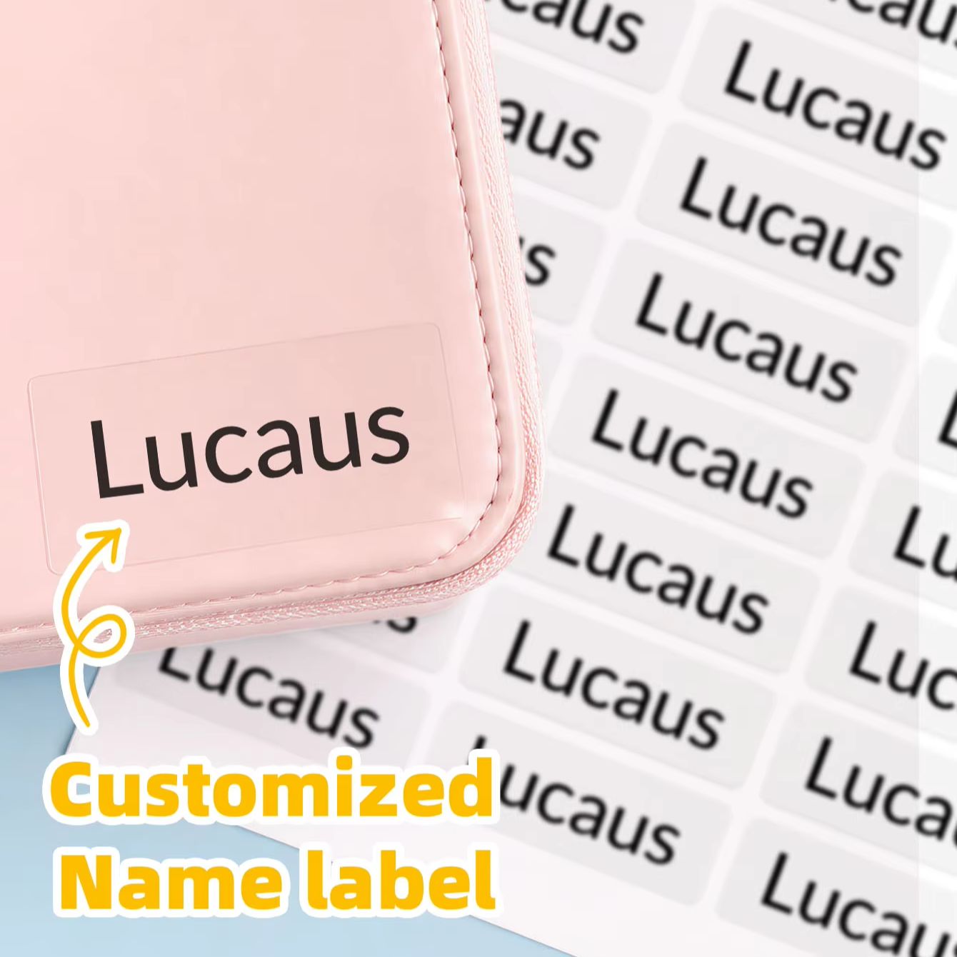 1-240個のカスタム名入りステッカー、スーツケース、フォル - Personalized Name Box のレビューと価格