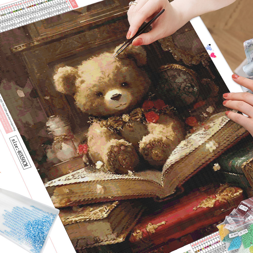 フレームレス、漫画風ダイヤモンドペインティング完成キット、テ - Photo Mosaic Print のレビューと価格