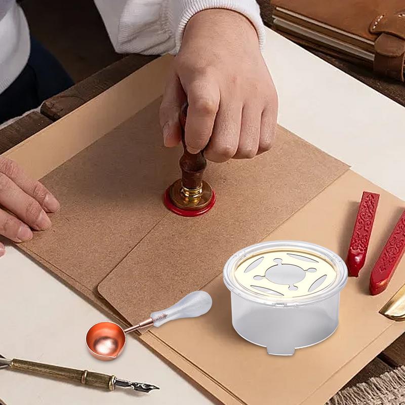シーリングワックスキット シーリングワックスメルタースプーン - Wax Seal Letter Kit のレビューと価格