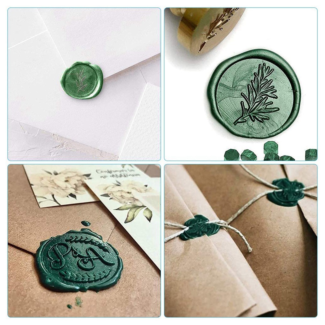 AT84-シーリングワックスビーズ、200個のワックスシール - Wax Seal Letter Kit のレビューと価格