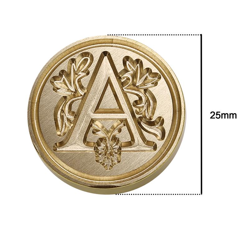 A-Z ヴィンテージシールワックススタンプヘッド 26 文字 - Wax Seal Letter Kit のレビューと価格