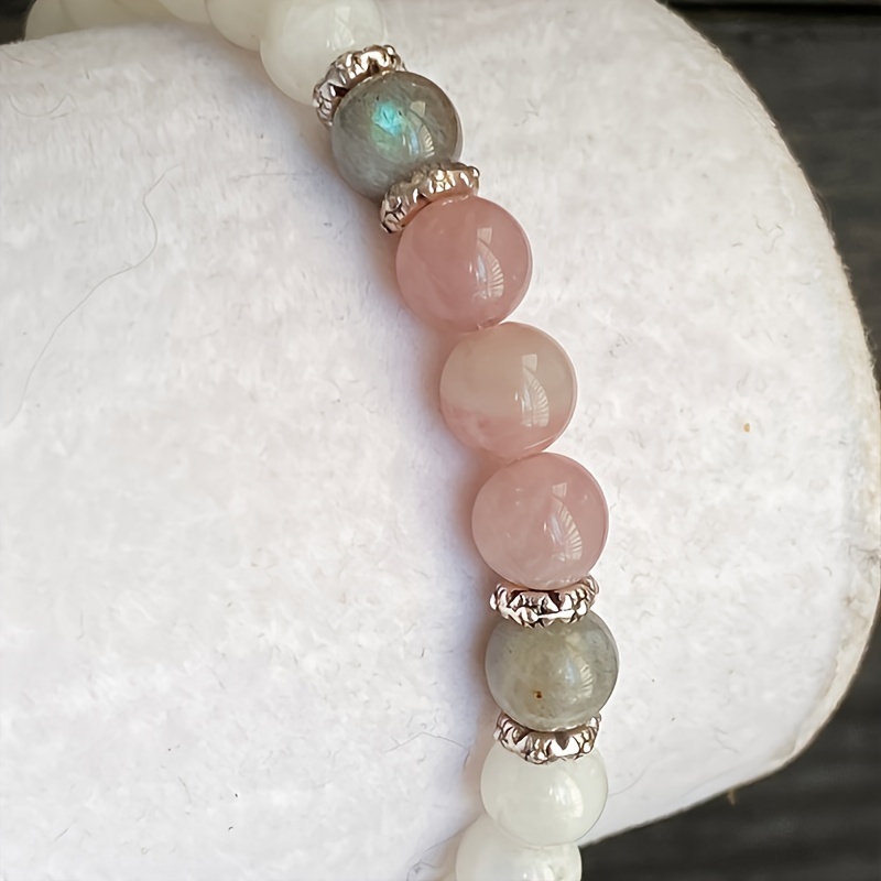 1 個/ムーンストーン、ラブラドライト、ローズクォーツ ブレ - Coordinates Bracelet のレビューと価格