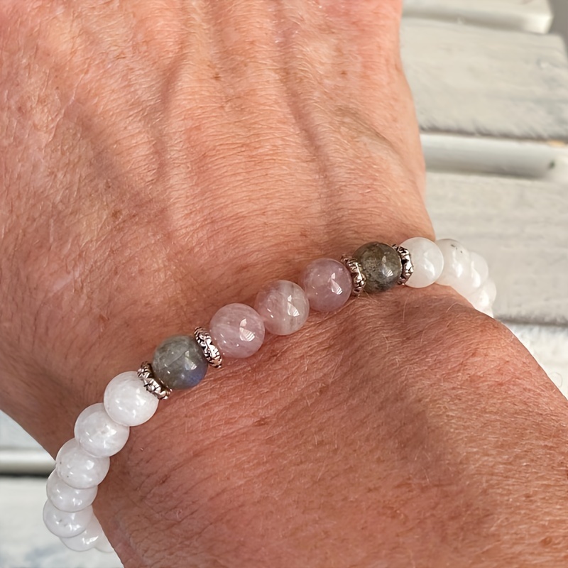 1 個/ムーンストーン、ラブラドライト、ローズクォーツ ブレ - Coordinates Bracelet のレビューと価格