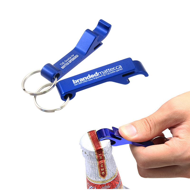 パーソナライズされたビールボトルオープナーキーホルダー、カス - Initial Ring Custom のレビューと価格