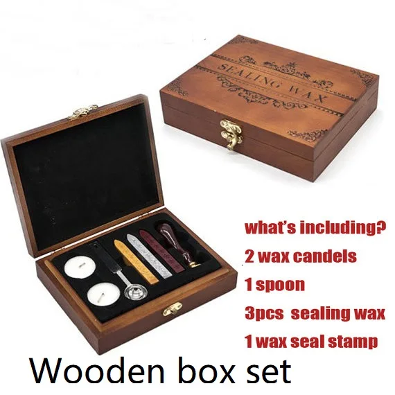 ラブレターワックスシールスタンプ、封筒ワックスシールスタンプ - Wax Seal Letter Kit のレビューと価格