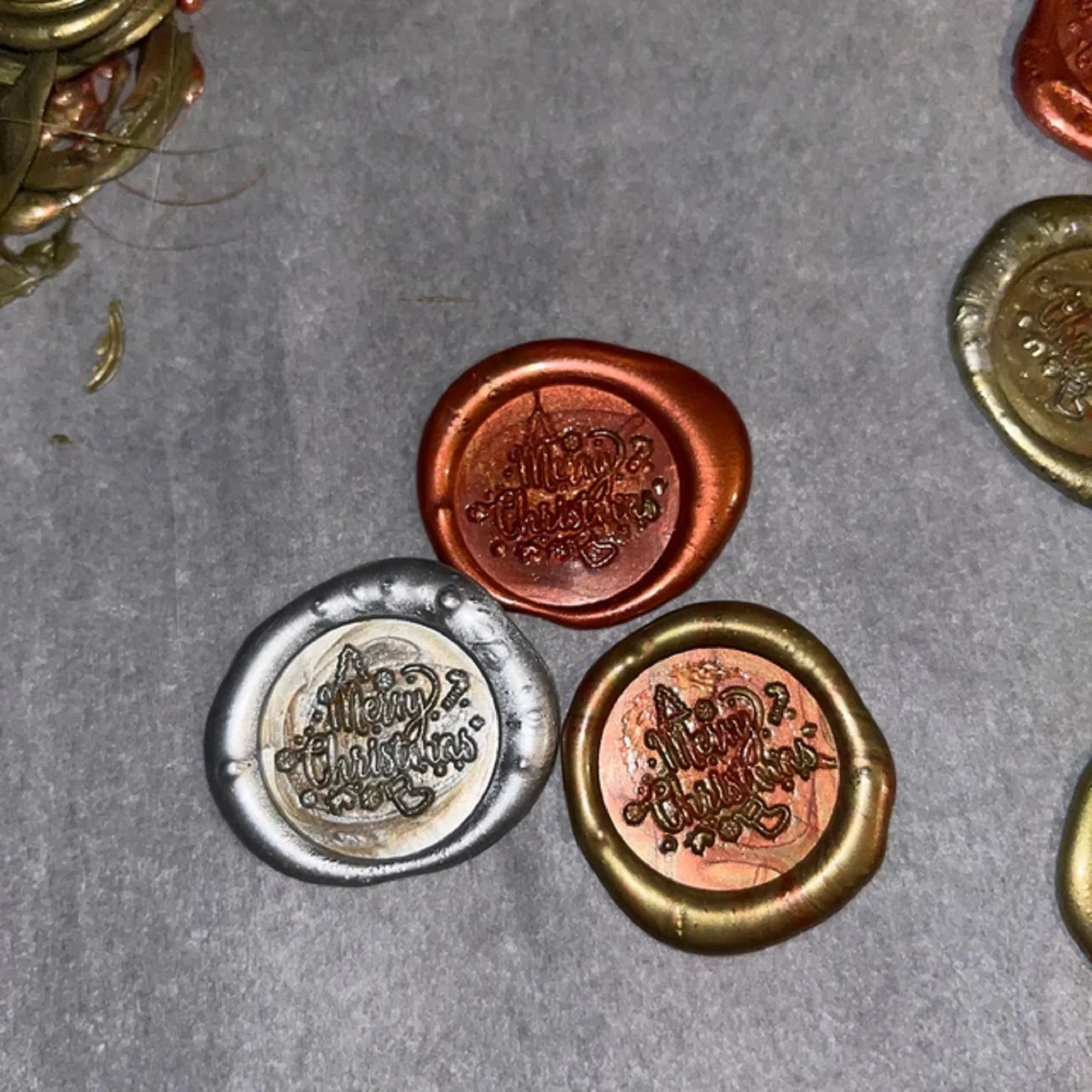 カスタムロゴウェディングシーリングワックスクリスマスギフトス - Wax Seal Letter Kit のレビューと価格
