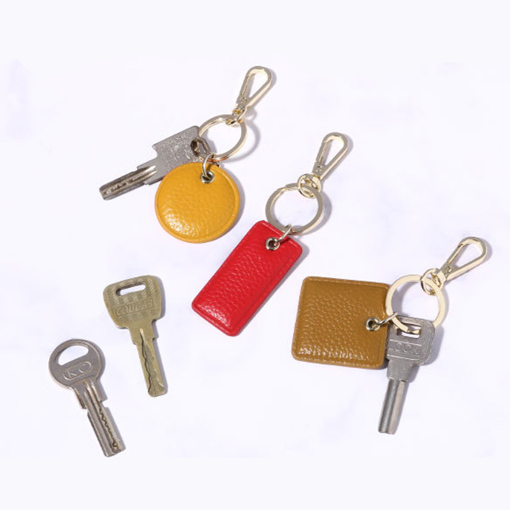 女性と男性のためのパーソナライズされた革のキーホルダー,モノ - Monogram Keychain Leather のレビューと価格
