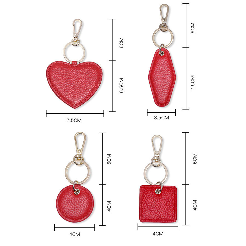 女性と男性のためのパーソナライズされた革のキーホルダー,モノ - Monogram Keychain Leather のレビューと価格